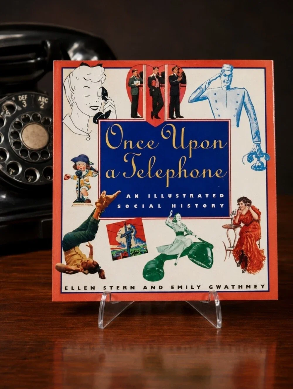 Once Upon A Telephone Coffee Table Book NEW by Stern Gwathmey